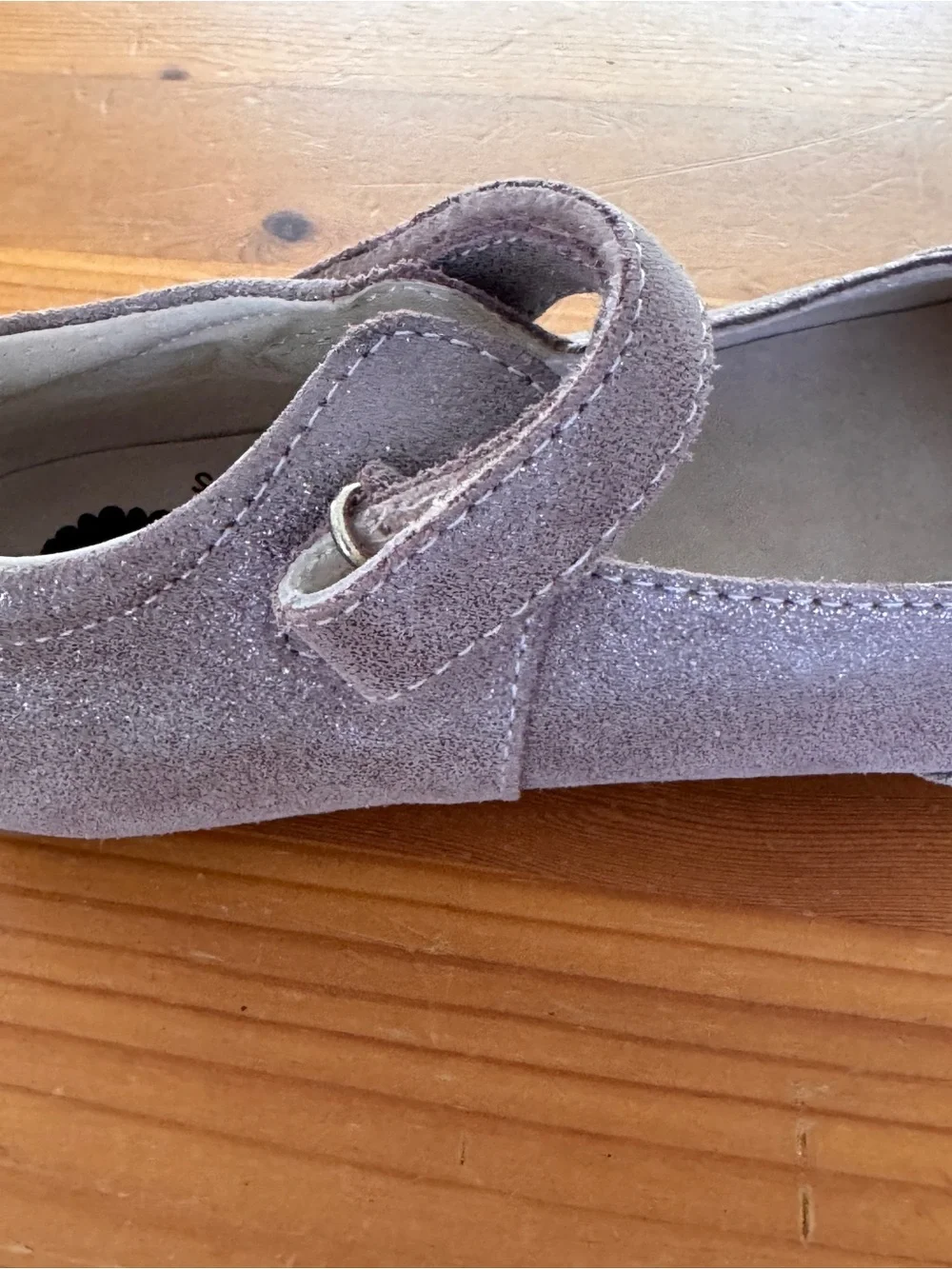 Livie & Luca Girls' Taupe Mary Jane Dress Shoes